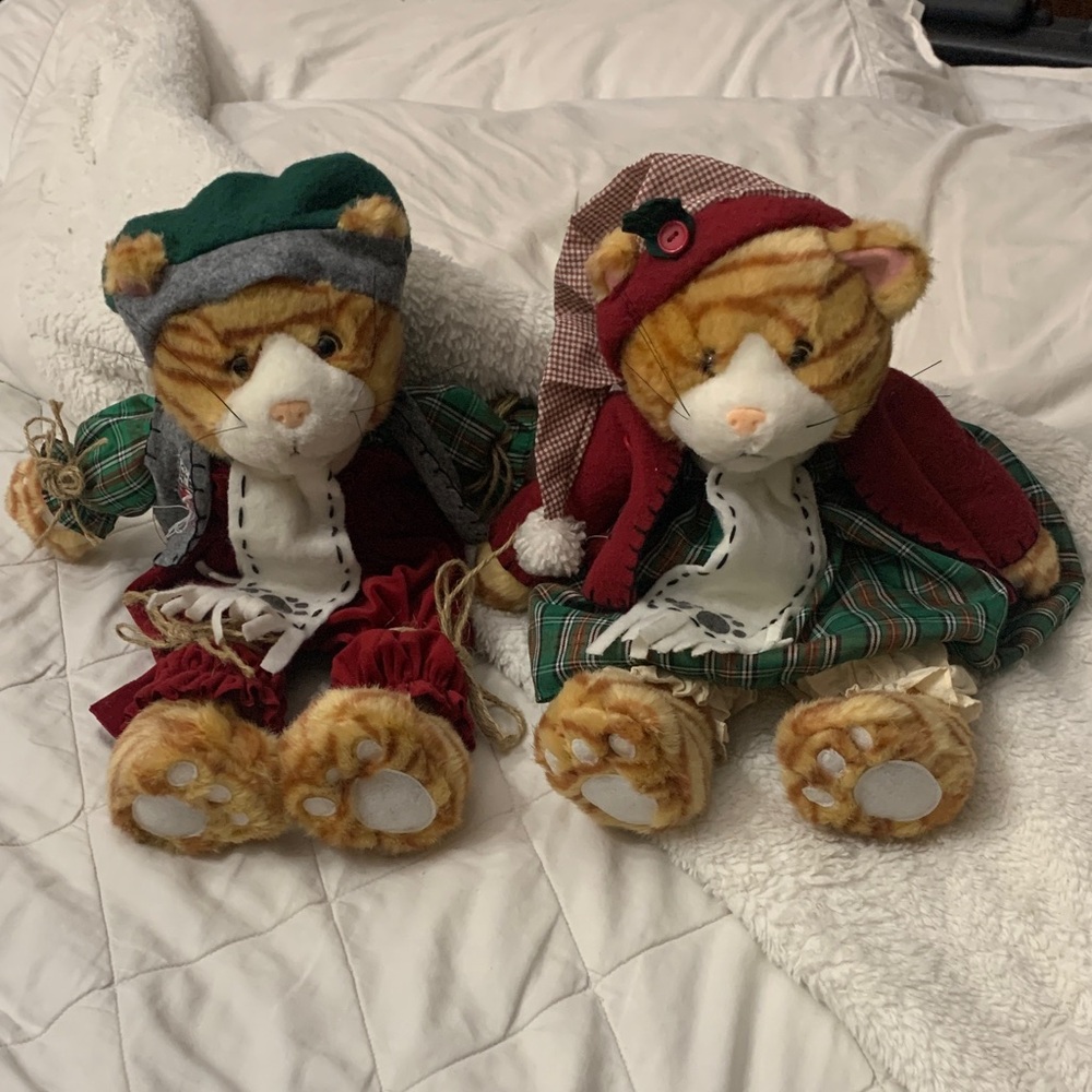 Christmas Cat Plush Set 🐈🐈